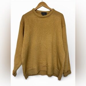 Vintage Eaton Pure Virgin Wool Sweater Quiet Luxury Size Large